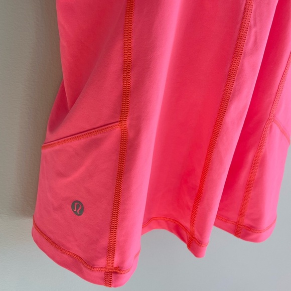 Lululemon Kanto Catch Me Tank Top - Coral Pink - Size 6 - Picture 12 of 14